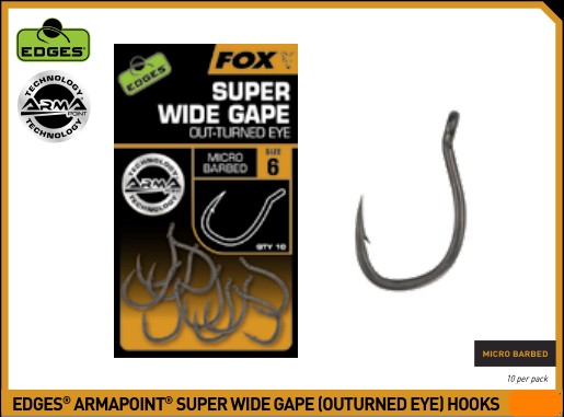 UDICA FOX EDGES SUPER WIDE GAPE 10KOM BR.02